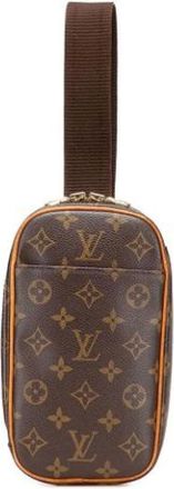 Louis Vuitton Pre-owned Cross Body Bags, male, Brown, Size: ONE SIZE Pre-owned Plastic louis-vuitton-bags