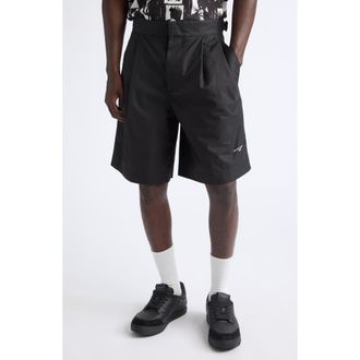 Givenchy Poplin Bermuda Shorts in Black at Nordstrom, Size 54