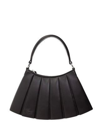 Lacoste Borsa a spalla in pelle - Nero