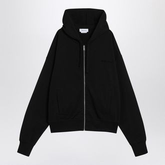 Alexander McQueen Alexander Mc Queen Black Cotton Hoodie
