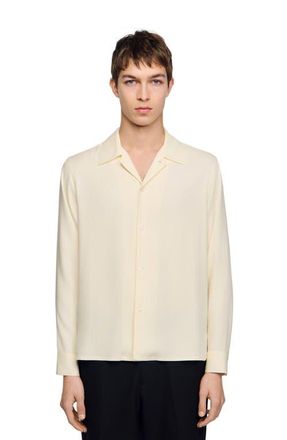 Sandro Floaty shirt in White at Nordstrom, Size Xx-Large