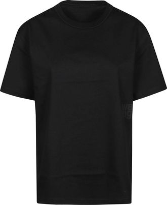 Alexander Wang Puff Logo Bound Cotton T-Shirt