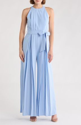 Area Stars Ronson Halter Jumpsuit in Light Blue at Nordstrom Rack, Size X-Small