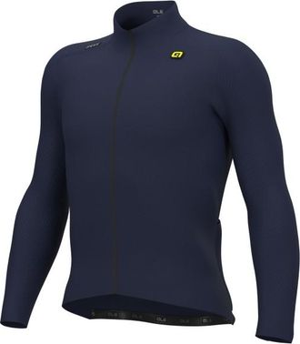 Al&eacute; R-EV1 Warm Race L/S Jersey Velotrikot f&uuml;r Herren | blau