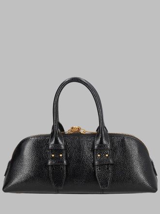 Pinko Womens Leather Handbag Escape Black Cow Handbags Hand Bags