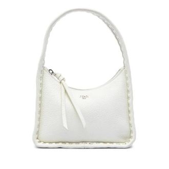 Fendi Pre-owned Fendessence Mini Bag - Dames - Pre-owned - Wit - Maat: ONE Size Leer