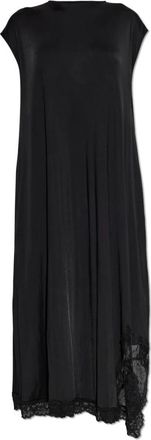 VETEMENTS Oversized Jurk - Dames - Maxi kleedjes - Zwart - M - Kleedjes