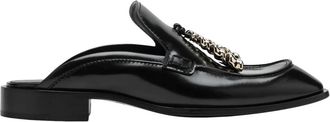 Loewe Edge Loafer Mule - Dames - Slip ons - Zwart - 36 EU - Leer - Schoenen