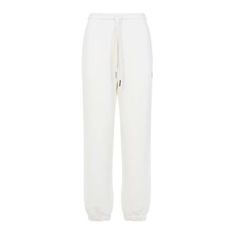 Moncler Dames, Broeken, Wit, Maat: XS Katoen