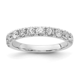 Diamond2Deal 14k Gold Lab Grown Diamond Wedding Band Ring 1Ct Clarity- VS Color- G-H