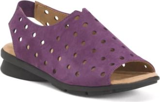 COMFORTIVA Womens Petal Sandals In Purple