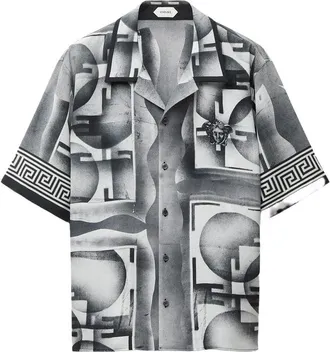 Versace Greca-print Shirt
