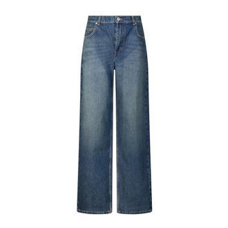 Isabel Marant Dames, Jeans, Blauw, Maat: S Katoen