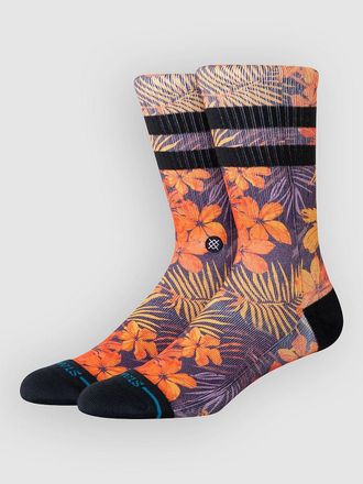 Stance Poipu Crew Socks naranja