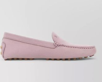 Tod's suede leather loafers