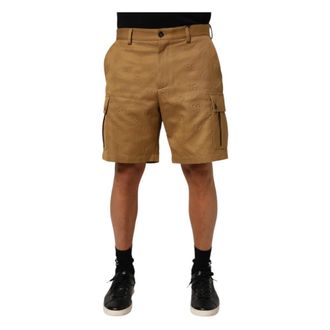 Dolce & Gabbana Korte Broeken, Heren, Bruin, M, Katoen, Bermuda Shorts