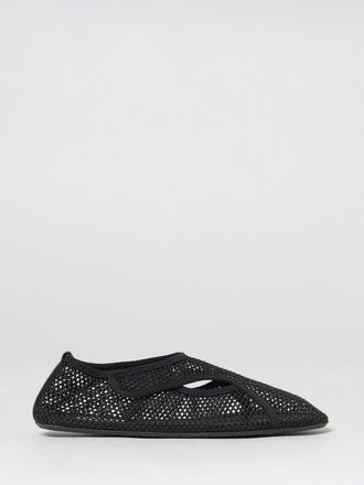 Alaia Ballerine in nylon a rete traforato con chiusura a strappo