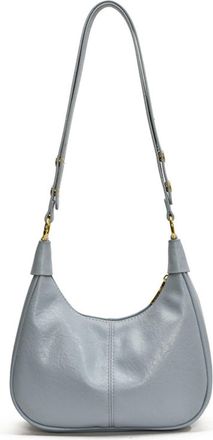 Generic Womens Slouchy Hobo Bag, PU Everyday Daily Commuting Bag, Adjustable Shoulder Strap Design, Applies to Daily Matching, Casual Walks and Outings (blue,