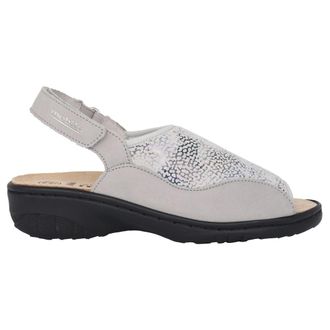 Mephisto Comfortabele grijze damessandalen - Gisella - Dames - Sandalen - Grijs - 37 EU - Schoenen