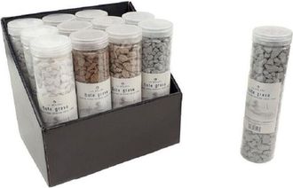 Trade Shop Trade Shop - Set 12pz Barattolo Con Pietre Colorate Decorazione Della Casa Decorativi 133684