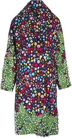 Libertine - Libertine Cappotto oversize a fiori - Blu