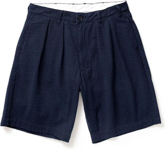Service Works Seersucker Part Timer Shorts - Heren - Korte Broeken - Blauw - XL - Korte Broeken