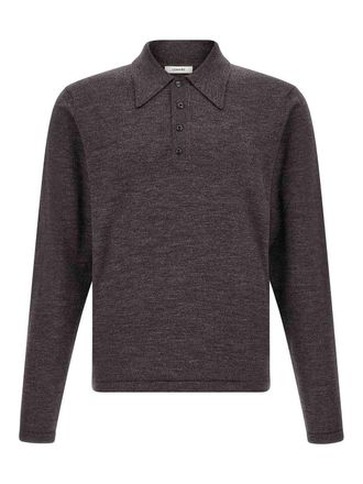 Christophe Lemaire Moulin wool polo shirt