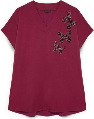Fiorella Rubino Donna, Top, Rosso, S, new