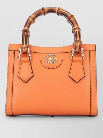 Gucci tote bag bamboo handles removable strap