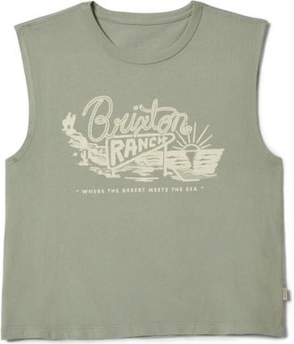 Brixton Brixton Ranch Muscle Tank Tank Top f&uuml;r Damen | oliv