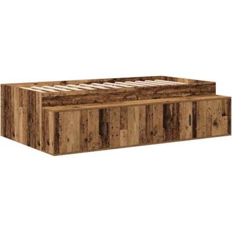 vidaXL Cama Con Almacenamiento Madera Vieja 90 X 200 Cm Vidaxl