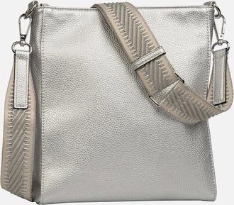 Gabor Womens Silena Cross Womens Messenger Bag - Silver/Silver - Size: ONE size