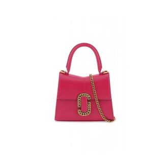 Marc Jacobs The St. Marc Mini Handbag - Dames - Handtassen - Roze - ONE Size - Leer - Tassen