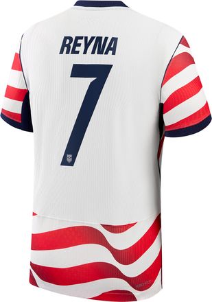 Nike Giovanni Reyna USMNT 2026 Match Home Nike Mens Dri-FIT ADV Soccer Jersey in White | NN203943411-USM