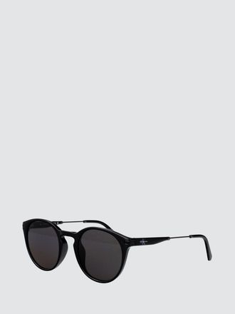 Calvin Klein Jeans Occhiali da sole arrotondati in acetato tartarugato