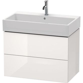 Duravit Duravit - Mueble Bajo Encimera L-cube, De Pared, 2 Cajones, 78,4 X
