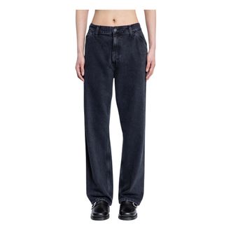 Carhartt Work in Progress Straight Fit Jeans, male, Blue, W32, Single Knee Pant