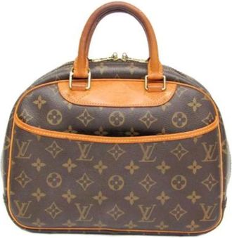Louis Vuitton Pre-owned Handbags, female, Brown, Size: ONE SIZE Pre-owned Canvas handbags