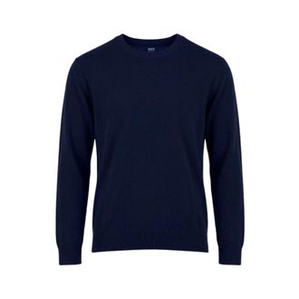 Suns Gebreide trui met ronde hals - Heren - Truien - Blauw - Maat: M Zijde