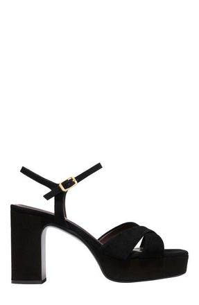 Margaux Eyewear The Paloma Platform in Black Suede at Nordstrom, Size 38.5