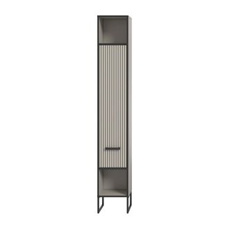 Calicosy Columna de ba&ntilde;o de 1 puerta y 2 nichos color cachemira a192 cm - beige