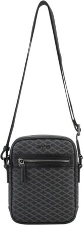 Pourchet Madison Crossbody Bag - Heren - Schoudertassen - Zwart - ONE Size - Tassen
