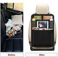 OEM Organizador Duradero Para El Asiento Trasero Del Coche Crea: Protector De Asiento Trasero, Organizador Infantil Con Soporte Para Tablet Y Bolsillo De 