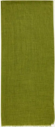 PIACENZA 1733 Mens Cashmere Eyelash Fringe Solid Scarf