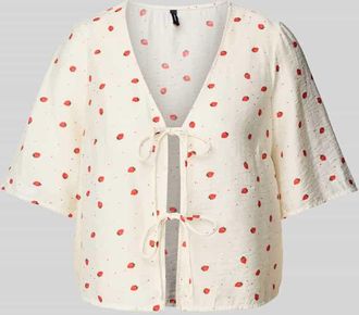 Vero Moda Regular Fit Bluse aus Viskose-Mix Modell ODETTE in Weiss, Gr&ouml;&szlig;e XS