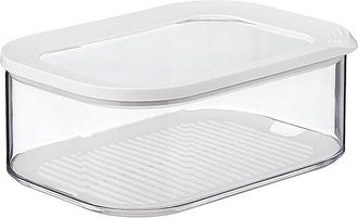 No Brand Recipiente Refrigerado Para Queso De 2000 Ml Con Tapa, Para Lonchas Y Bloques De Queso, Buen Cierre Herm&eacute;tico, Herramienta De Organizaci&oacute;n Para La Coc
