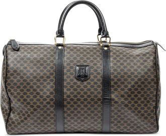 Celine Borsone con stampa Macadam - Marrone