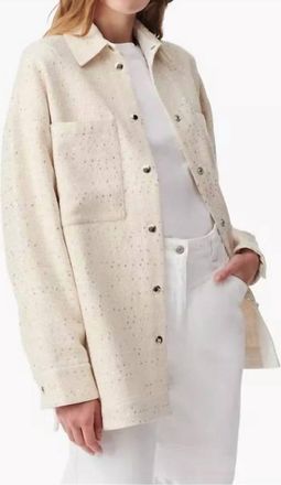 Iro Quela Tweed Jacket In White