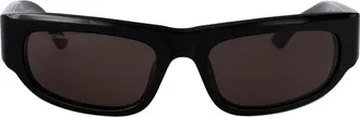 Balenciaga Stijlvolle zonnebril voor elke outfit - unisex - Zonnebrillen - Zwart - 56 MM - Accessoires