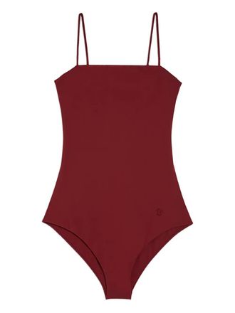 Jil Sander jersey swimsuit - women - Polyamide/Spandex/Elastane - S - Red